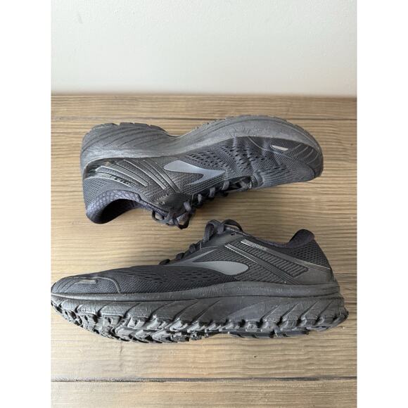 Brooks Adrenaline GTS 18 Running Shoes All Black - US womens size 11 Medium B - Picture 7 of 8